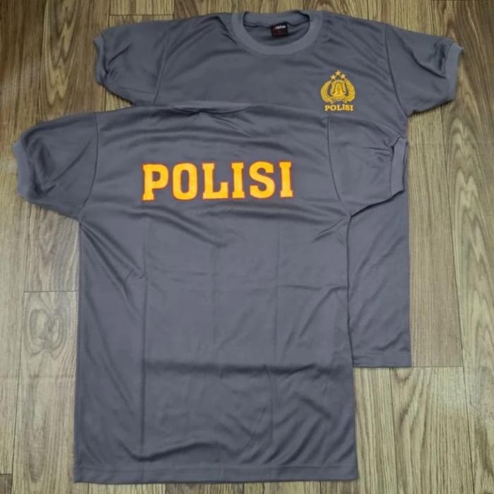 Modo- Kaos Coklat Polisi / Kaos Coklat Pendidikan Polisi