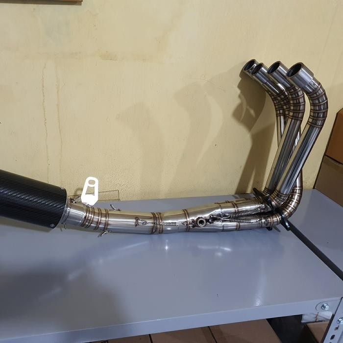 LANGSUNG GAS.! HEADER KNALPOT ZX25R.KEPALA KNALPOT ZX25R FS.UNDERBELLY & HIGMOUNT.