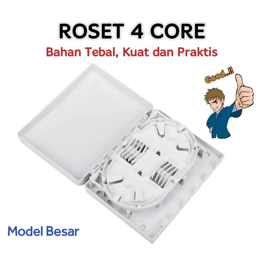 ROSET FIBER OPTIC 4 CORE KOSONGAN