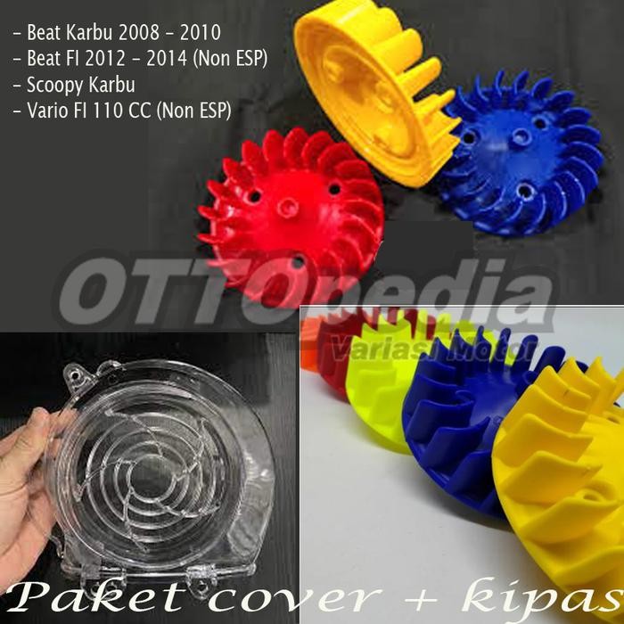 Produk Unggulan] Paket Variasi Cover Kipas VARIO 110 FI BEAT SCOOPY FI (NON ESP)