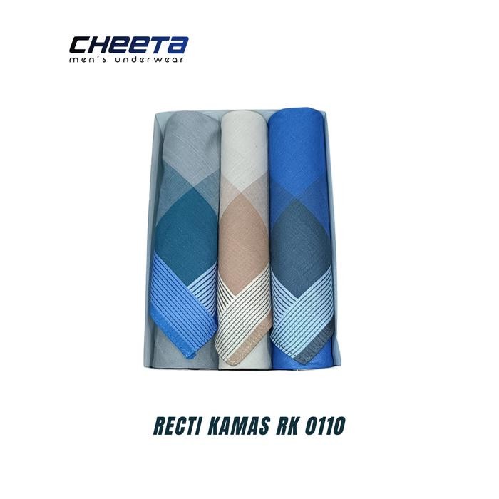 Thredz- Saputangan Recti Kamas 100% Cotton Isi 3