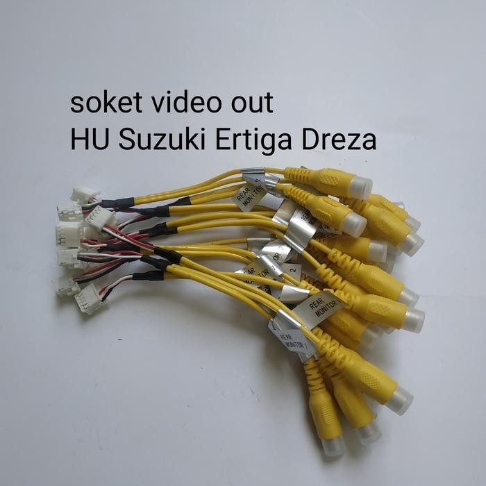 Afsheen_Fashion_ Soket Video Out Head Unit Suzuki Ertiga Dreza