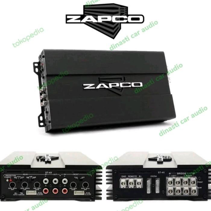 Afsheen_Fashion_ Power Amplifier 4 Chanel Zapco St4X Ll - Dinasti Audio