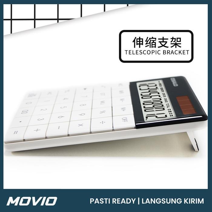 

Movio Modern Calculator -Kalkulator Modern 12 Digit Kalkulator Kantor
