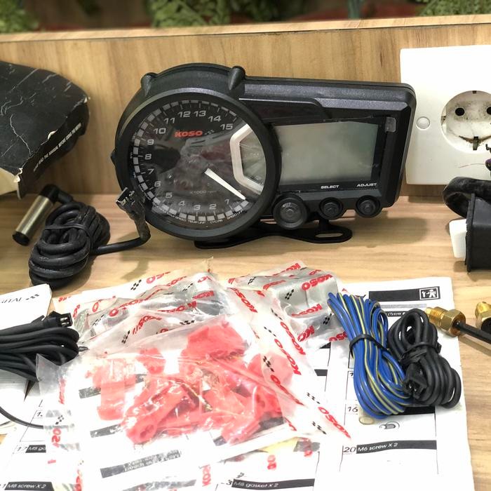Speedometer Koso Rx2 Original Fullset Ninja R Rr Ss Cb Rx King