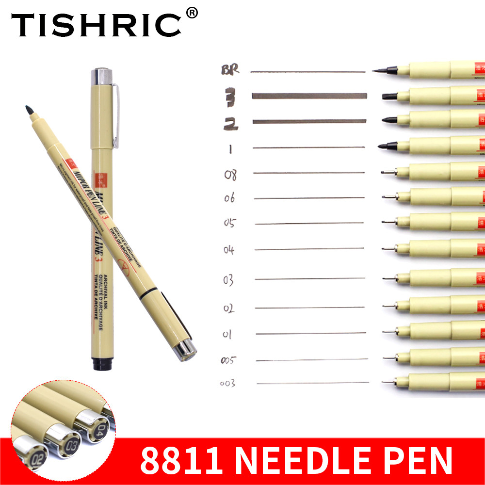 

Tishric Sketching Pen Micron Liners Needle Pen Fineliner Drawing Liner Art Micron Marker Pen