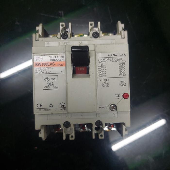 MCCB BW100EAG 100A 3P FUJI ELECTRIC