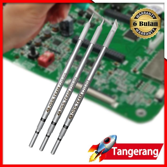 TERBARU Mata Solder Station Oss Team C210 Jbc Sugon T26d Xsoldering Oss Team