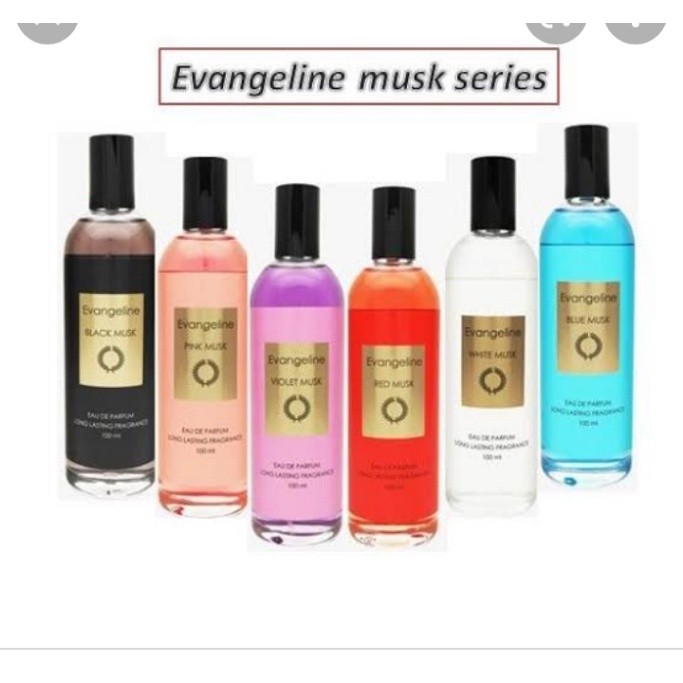 ( BARU ) EVANGELINE MUSK EAU DE PARFUM 100ML--PARFUM EVANGELINE MUSK SERIES