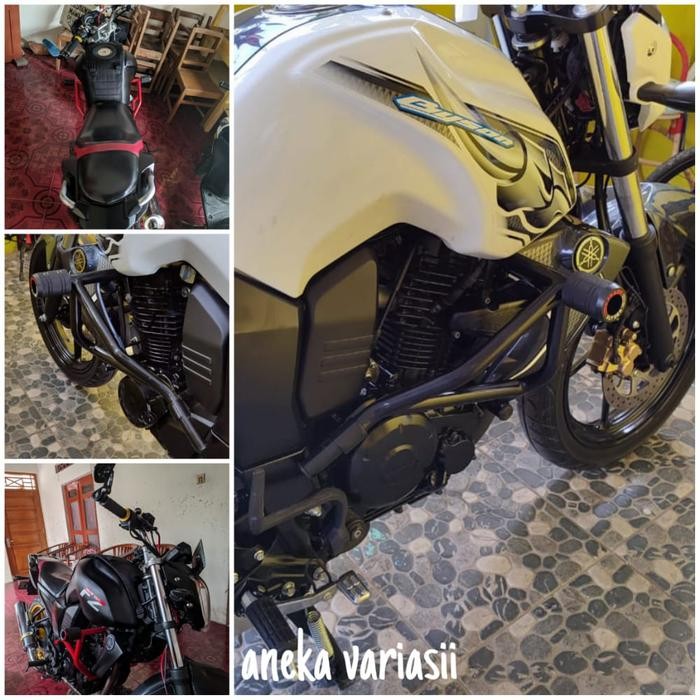 crashbar/tubular yamaha byson karbu plus jalu