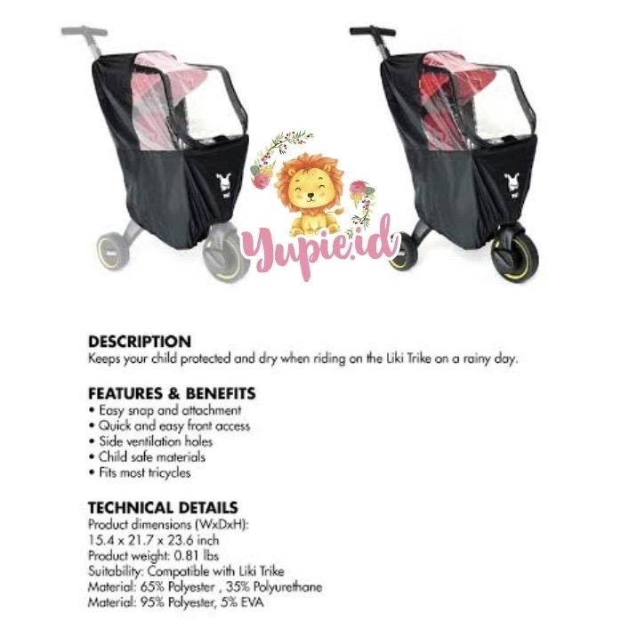 Doona Like Trike Aksesoris Stroller / Aksesoris Doona Like Trike -Gratisongkir