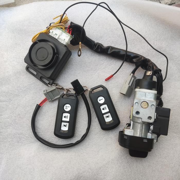 Smart Key Keyless Universal Honda Beat Karburator Fi Esp Pop Street Ec - Asli