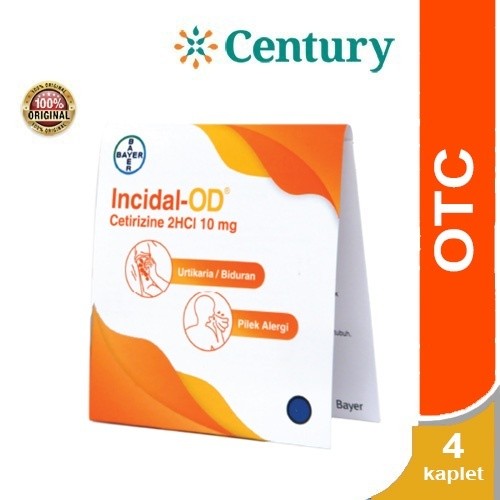 Incidal 1 Strip isi 4 Tablet / Incidal Tablet