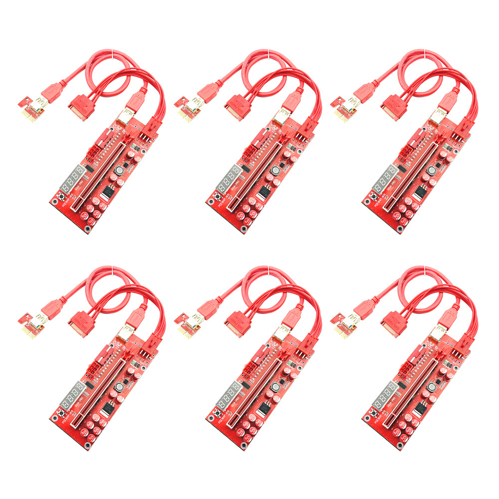 BEST SELLER PCIE Riser V014 Pro GPU Riser for Video Card Riser 014 PCI Express X1 to X16 Extender 6P