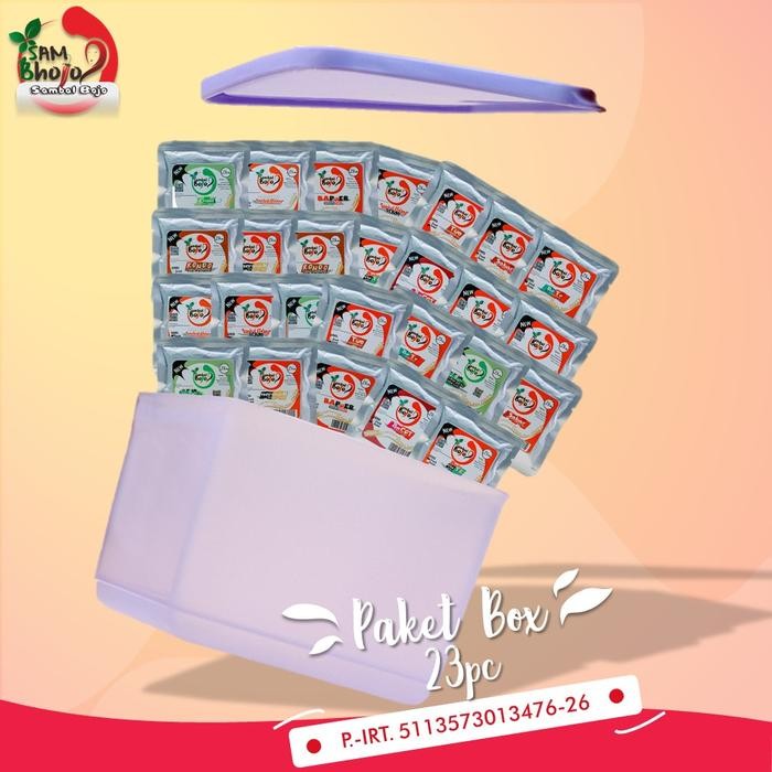 

New Sambal Bojo paket JAR legkap ALL VARIAN, Baby cumi, Roa, Sambal bawang