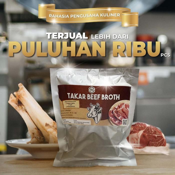 

New Beef Broth - Ekstrak Sapi Murni / Kaldu Sapi Halal / Rasa Sapi 500g
