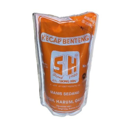 

New Kecap Manis Benteng SH Refill 620 ml (expired agustus 2023)