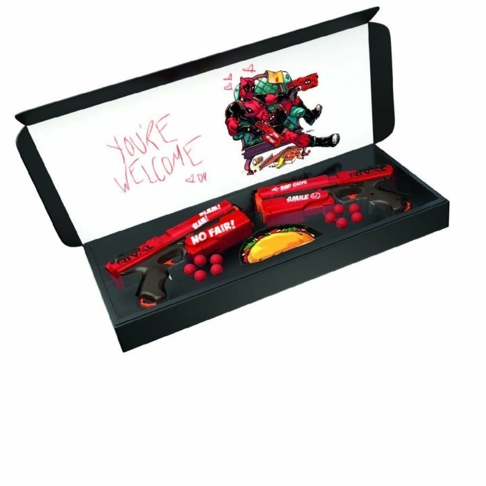 SALE NERF RIVAL KRONOS XVIII-500 DEADPOOL 2 PACK READYY