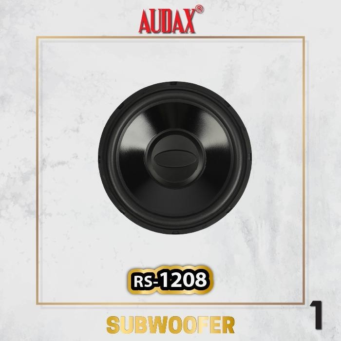 TERBARU Audax - Speaker Pasif 12" RS-1208 SPEAKER SUBWOOFER MOBIL