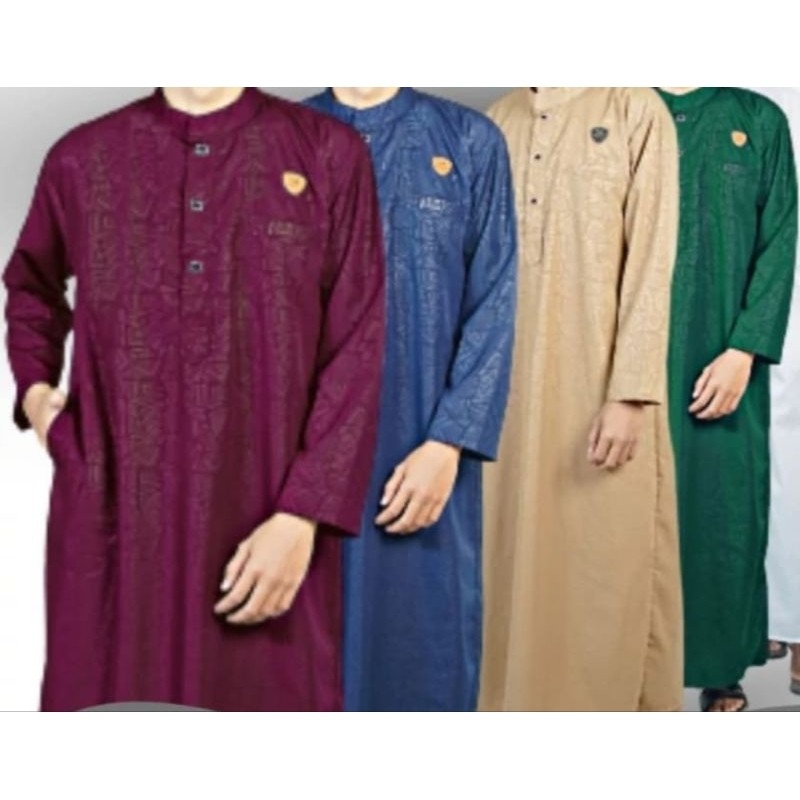 PROMO / JUBAH SULTAN .GAMIS SULTAN DEWASA,JUBAH PRIA EMBOS MOTIF TERBARU/gamis pria/dengan bahan