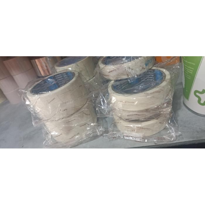 

((((()paling dicari] Masking tape isolasi kertas 1" 2" 1 inch 2 inch