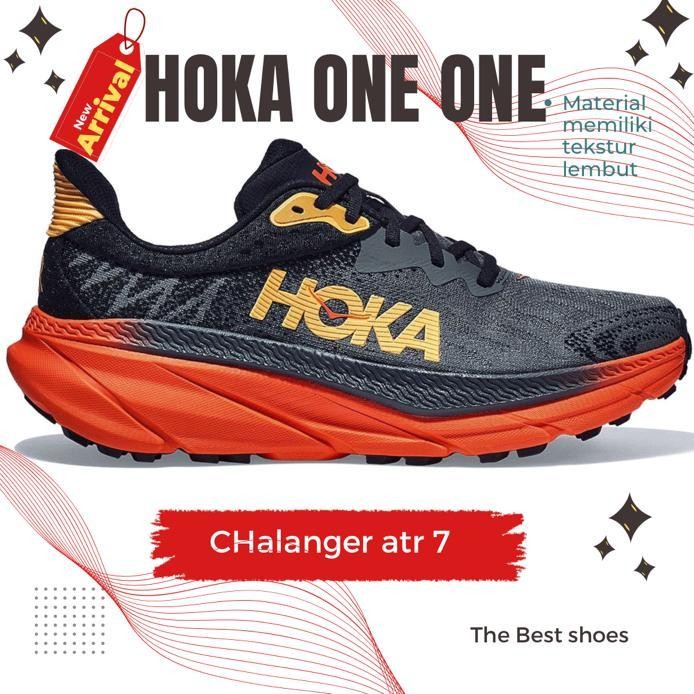 PROMO / SEPATU HOKA CHALANGER ART 7 SEPATU RUNING PRIA SEPATU OLAHRAGA