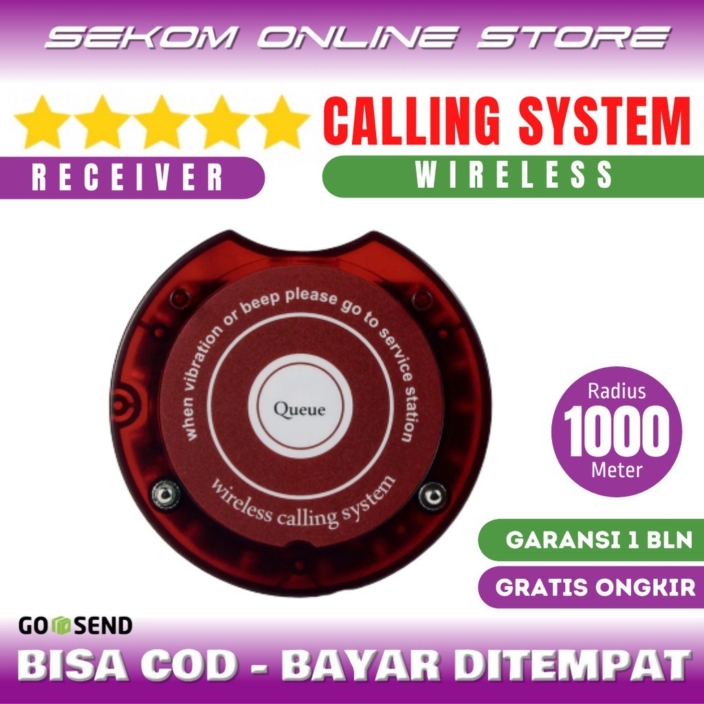 TerbaikTerlarisNIh- RETEKESS Calling System Calling Button Restaurant Pagers