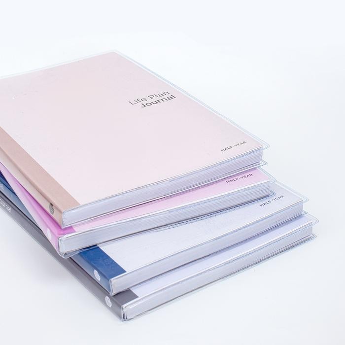 

AqibSaza Life Plan Journal - UNDATED PLANNER Half-Year (6 Months) A5 Size - Undated Planner/Soft
