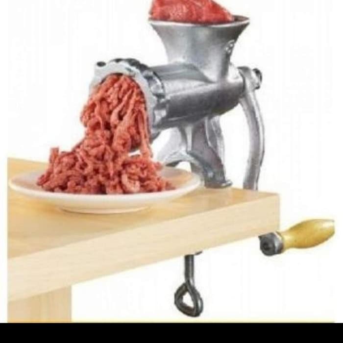 MESIN GILING DAGING/ KACANG MANUAL BESI UKURAN 22 MEAT MINCER