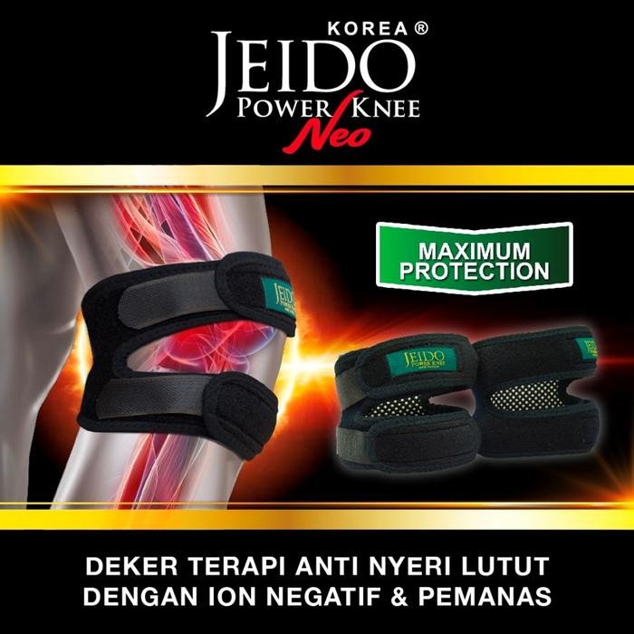 Jeido Power Knee Neo - Teraphy Deker Lutut Harga Promo