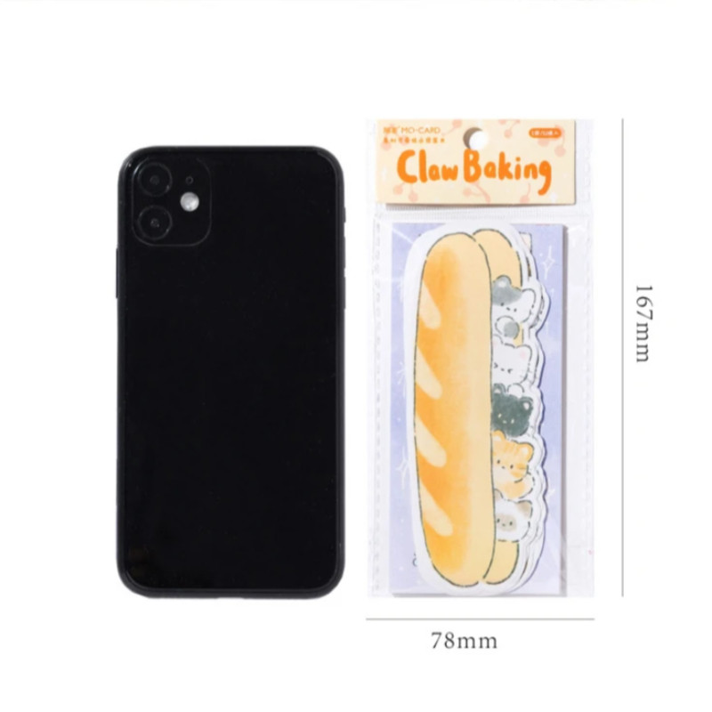 

50 Pcs/Set Kawaii Kitten And Puppy Memo Pads Cute Cartoon Non-Sticky Message-Leaving Notes Journal