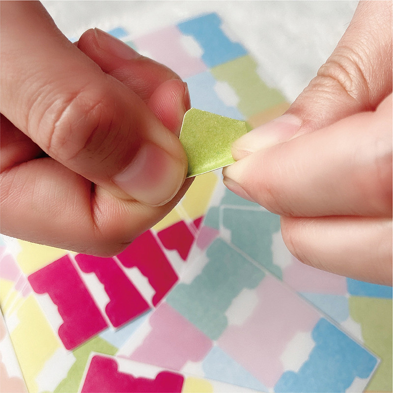 

5Sheet Self-Adhesive Index Label Sticker Personalized Bible Journaling Tabs Flag