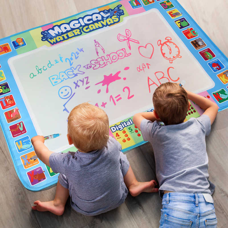 

Magic Water Drawing Mat Montessori Educational Graffiti Drawing Board Toys Painting Educational For