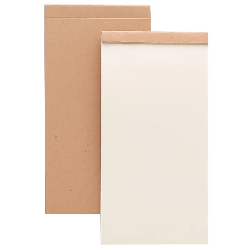 

50 Pages Memo Pad Sticky Note Kraft Paper Writing Pads Notepads Portable Daily Planner Schedule Book