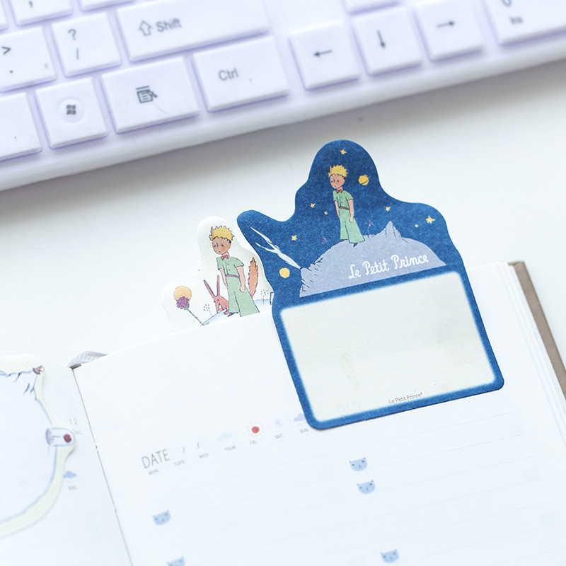

30 Sheets Little Prince Memo Pad Paper Sticky Notes Planner Sticker Paste Kawaii Stationery
