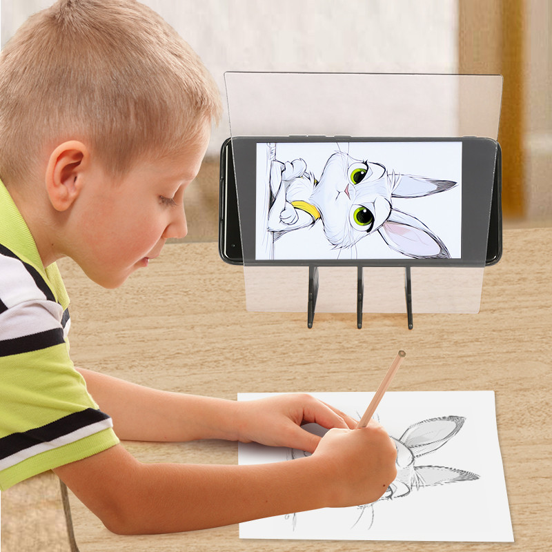 

Optical Clear Drawing Board Childrens Toys Drawing Tools Beginners Mobile Phone Available