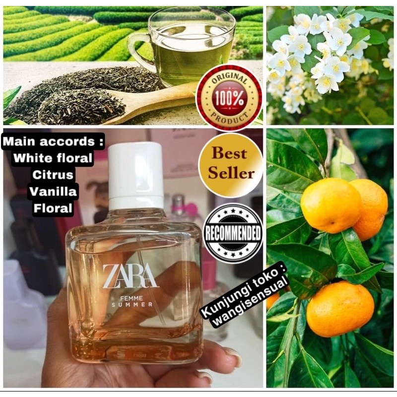 Parfum segar ZARA FEMME SUMMER for women 100ml