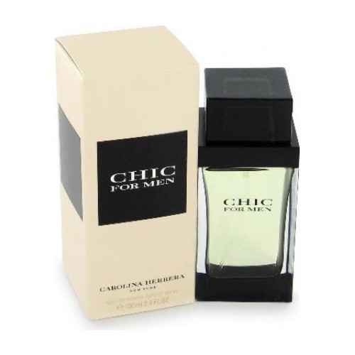 parfum pria carolina herrera chic for men EDT 100ML (NON BOX)