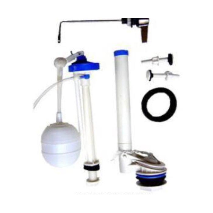 PROMO Alat Pembilas Kloset/Toilet Duduk Flush Engkol Samping (Lengkap)