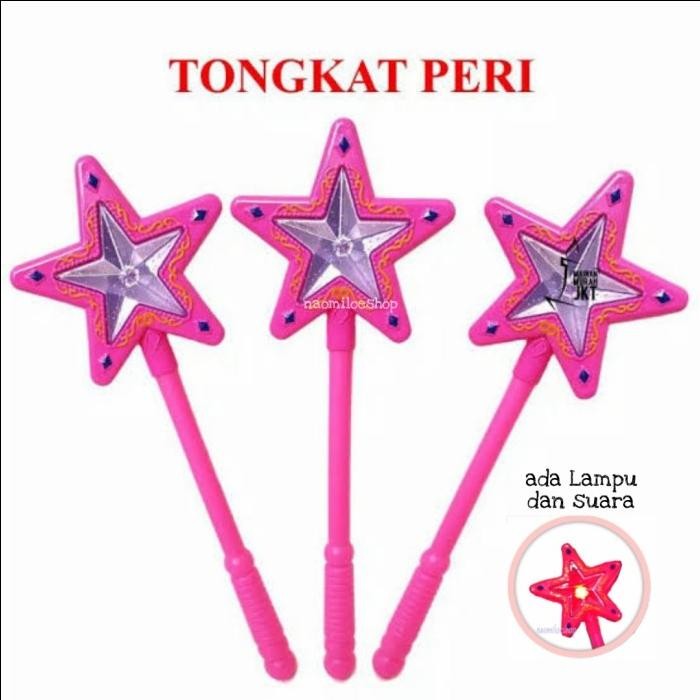 MAINAN TONGKAT PERI ANAK PRINCESS TONGKAT BINTANG