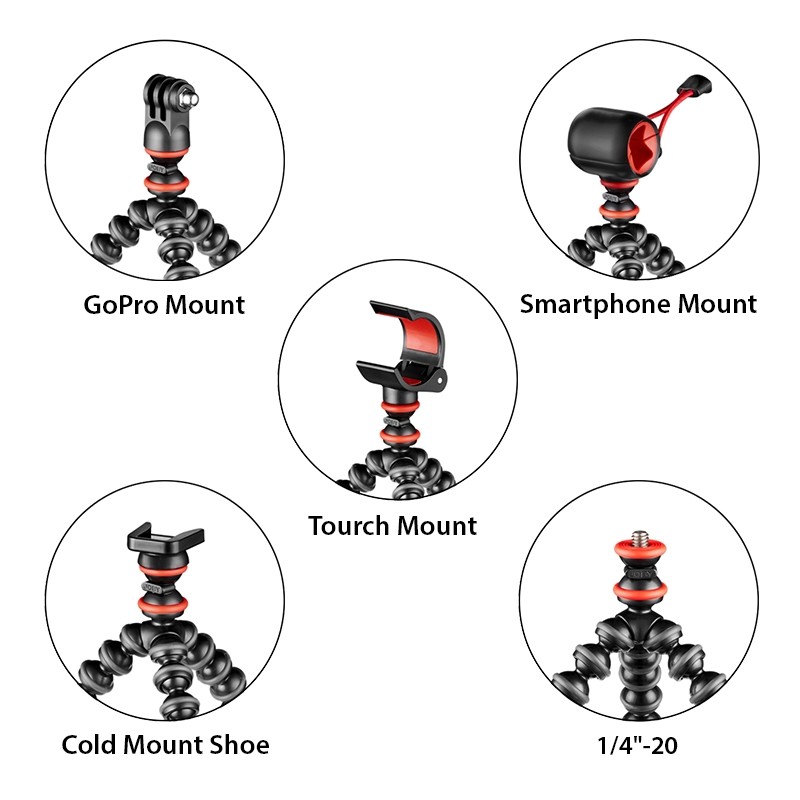 Joby GllaPod Starter Kit Flexible Mini Tripod Glla Pod