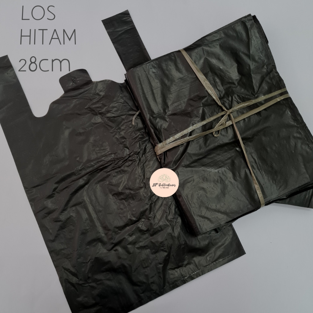 Ruparupa Craft 1 Ikat Plastik Hd Los Hitam Tebal Kantong Kresek Kiloan 17 24 28 35 40 Cm 17X32 24X39