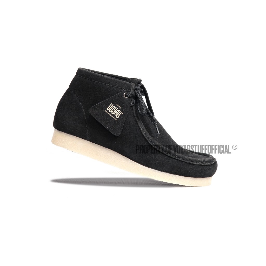 Voyagstuffofficial - Zio Suede Black Boots Pria
