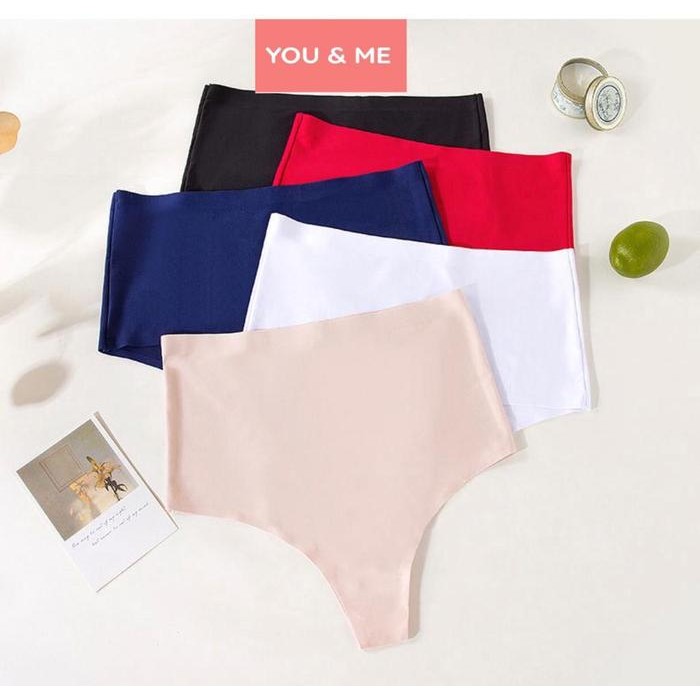 Satinya- Celana Dalam Wanita Thong Big Size Pinggang Tinggi Model Europe