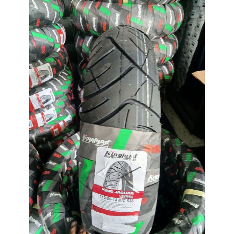 #Ban 110/80 14 tubeless kingland jaguar