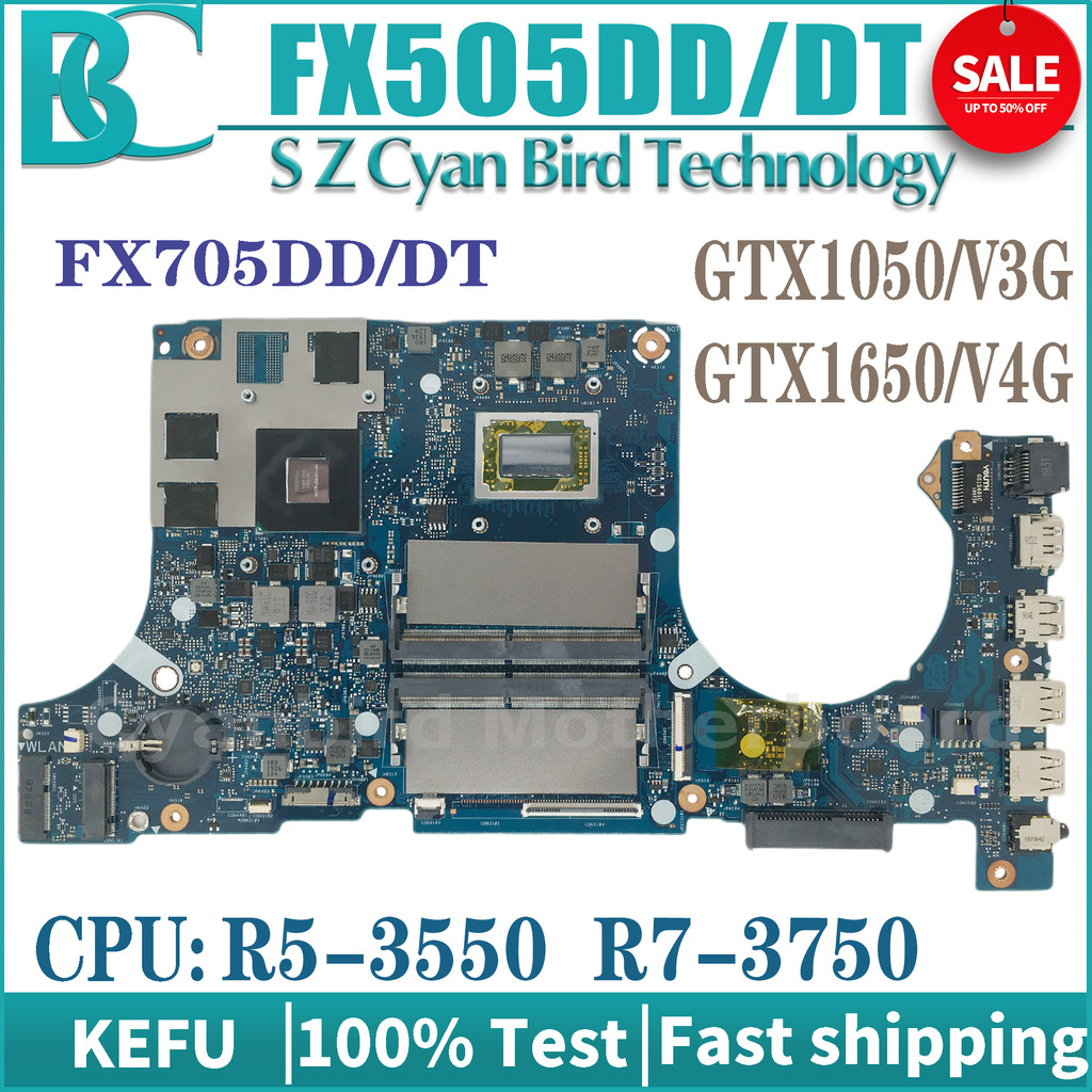 FX505DD Laptop Motherboard FX505DT FX95DT FX95D FX705DT FX705DD Mainboard AMD Ryzen R5-3500H R7-3750