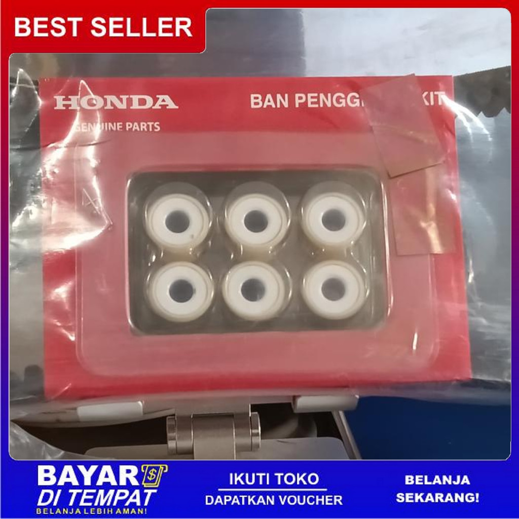 FREE ONGKIR VAN BELT SET K44 ORIGINAL HONDA AHM TYPE 23100-K44-BAO UTK BEAT POP BISA COD