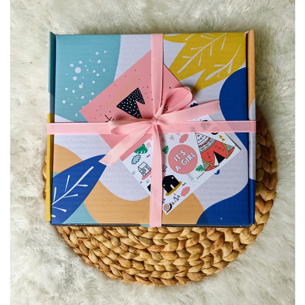 Hampers Kado Ulang Tahun Dress Import Usia 1-12 Tahun - Hadiah kado box anak cewek