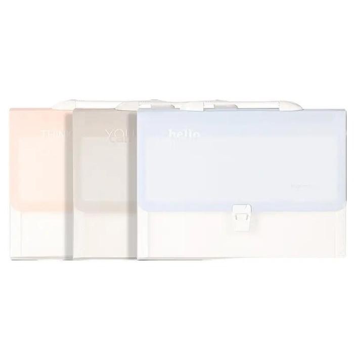

Deli Map Harmonika / Expanding File A4 13 Slot Gratis Index Tab P50 Plastic Plastik