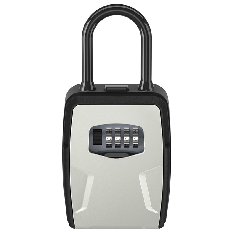 Key Safe Box Wall Mounted Key Lock Safe Box 4 Digit Combination Key Box Code Key Security Box Key